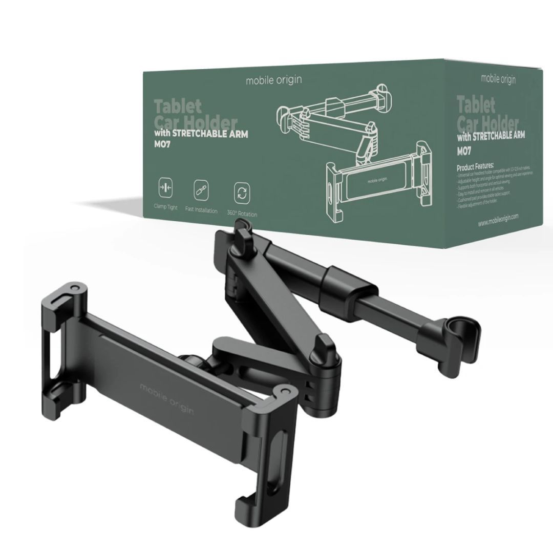 Mobile Origin Tablet Car Holder with Stretchable Arm MO7 Mobile Origin Tablet Car Holder with Stretchable Arm MO7