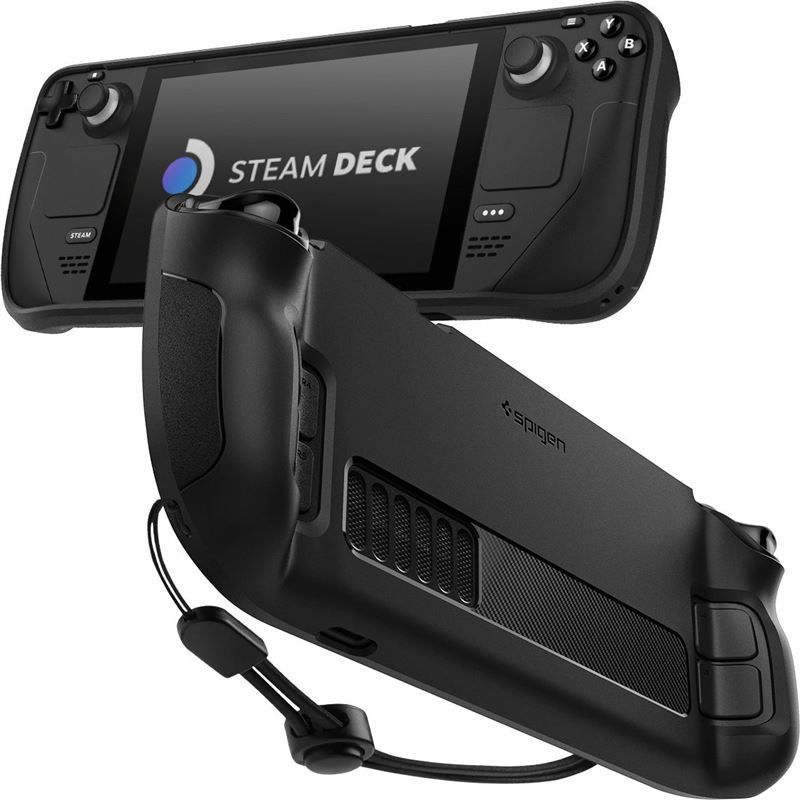 Spigen Rugged Armor Steam Deck Black Spigen Rugged Armor Steam Deck Black