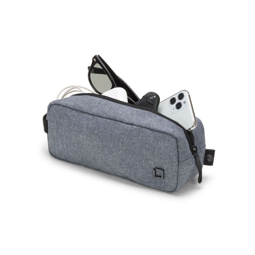 Dicota Motion Accessory Pouch Eco Blue Denim