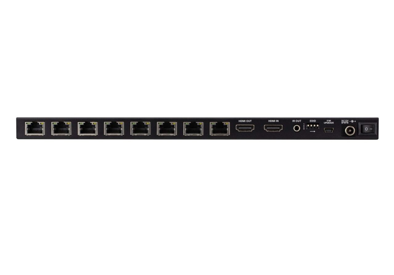 ATEN VS1828KIT 8-Port 4K HDMI Cat 6 Splitter with Receivers ATEN VS1828KIT 8-Port 4K HDMI Cat 6 Splitter with Receivers