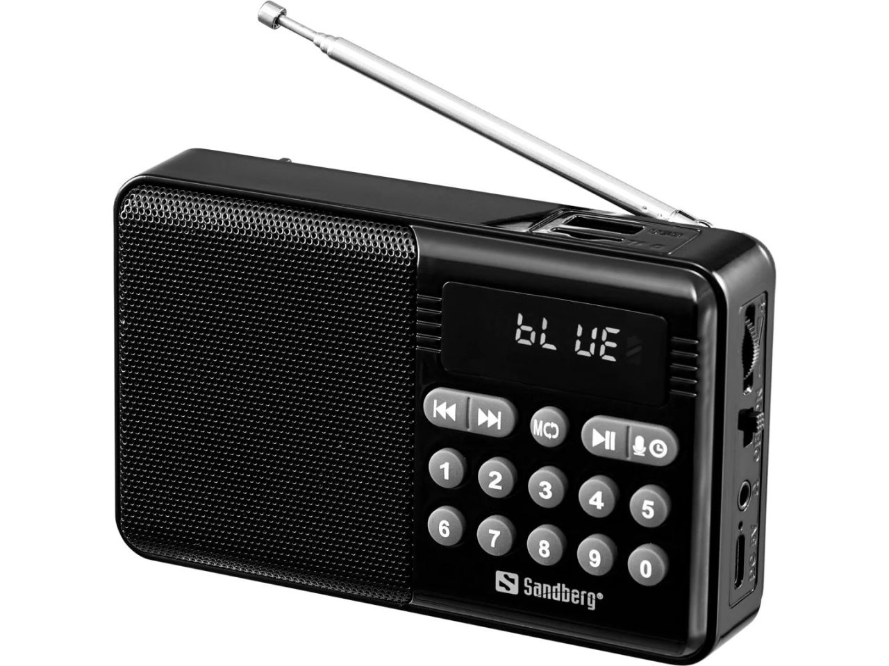 Sandberg Sandberg Speaker Radio FM+BT Recharge, 15 h, 5 W, Black Sandberg Sandberg Speaker Radio FM+BT Recharge, 15 h, 5 W, Black