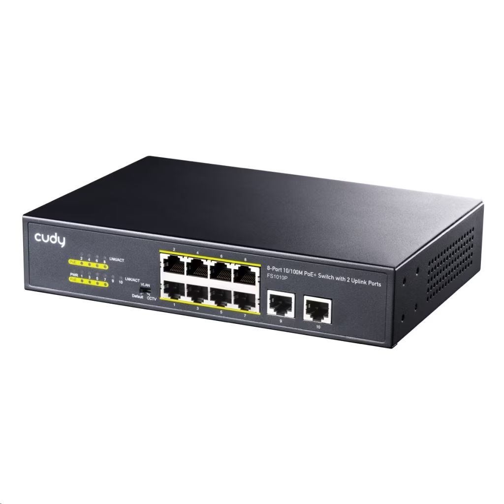 Cudy FS1010P 8-Port PoE+ Switch Cudy FS1010P 8-Port PoE+ Switch