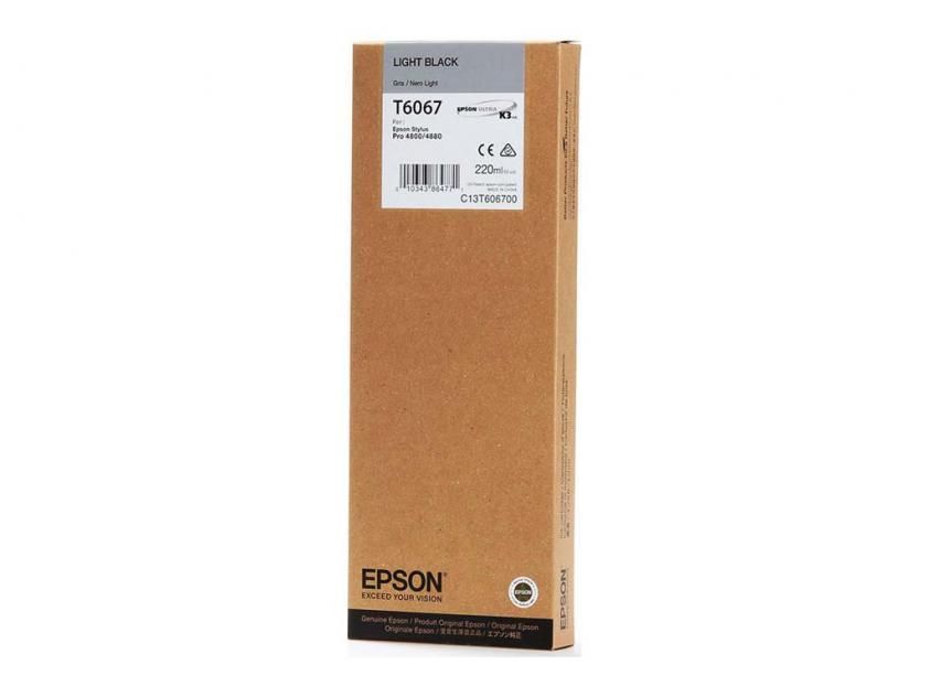 Epson T6067 Light Black tintapatron Epson T6067 Light Black tintapatron