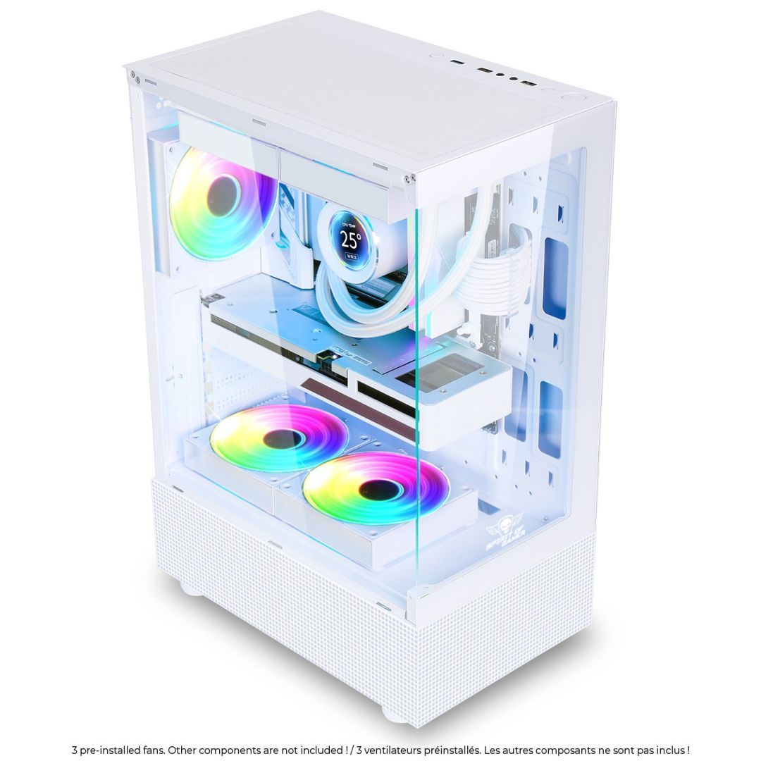 Spirit Of Gamer Spectra Arctic Window White Spirit Of Gamer Spectra Arctic Window White