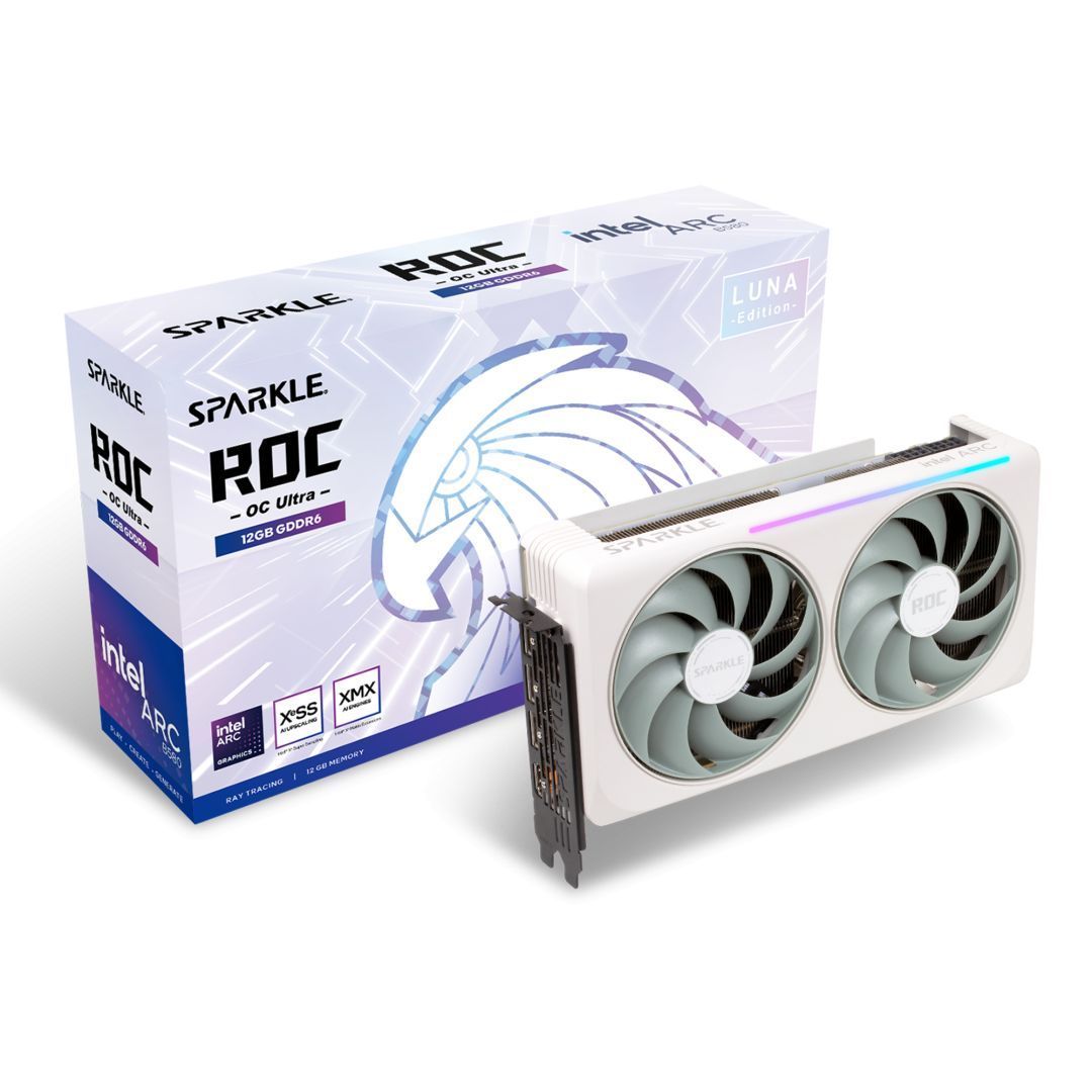 Sparkle Intel Arc B580 ROC Luna OC Ultra 12GB DDR6 Sparkle Intel Arc B580 ROC Luna OC Ultra 12GB DDR6
