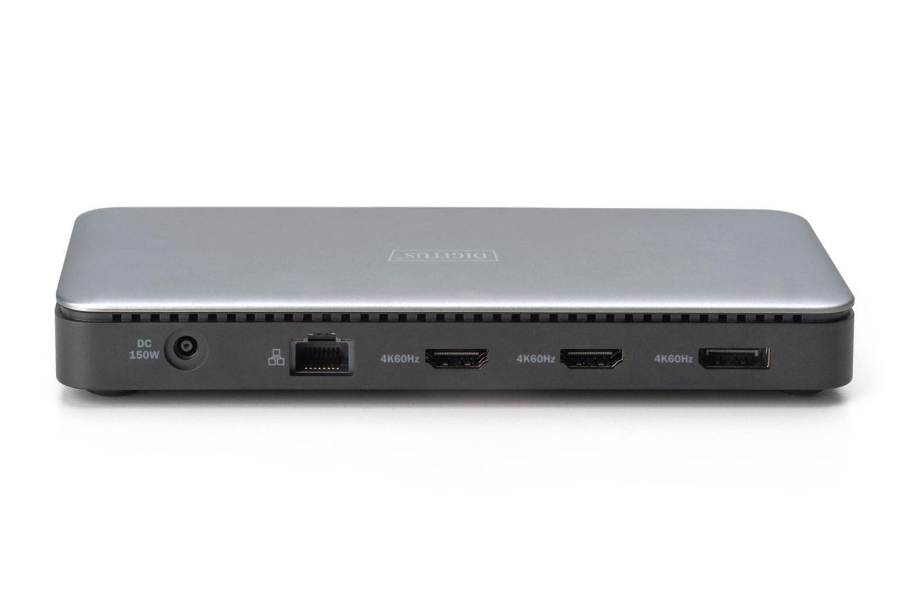 Digitus 11in1 USB-C Docking Station Grey Digitus 11in1 USB-C Docking Station Grey