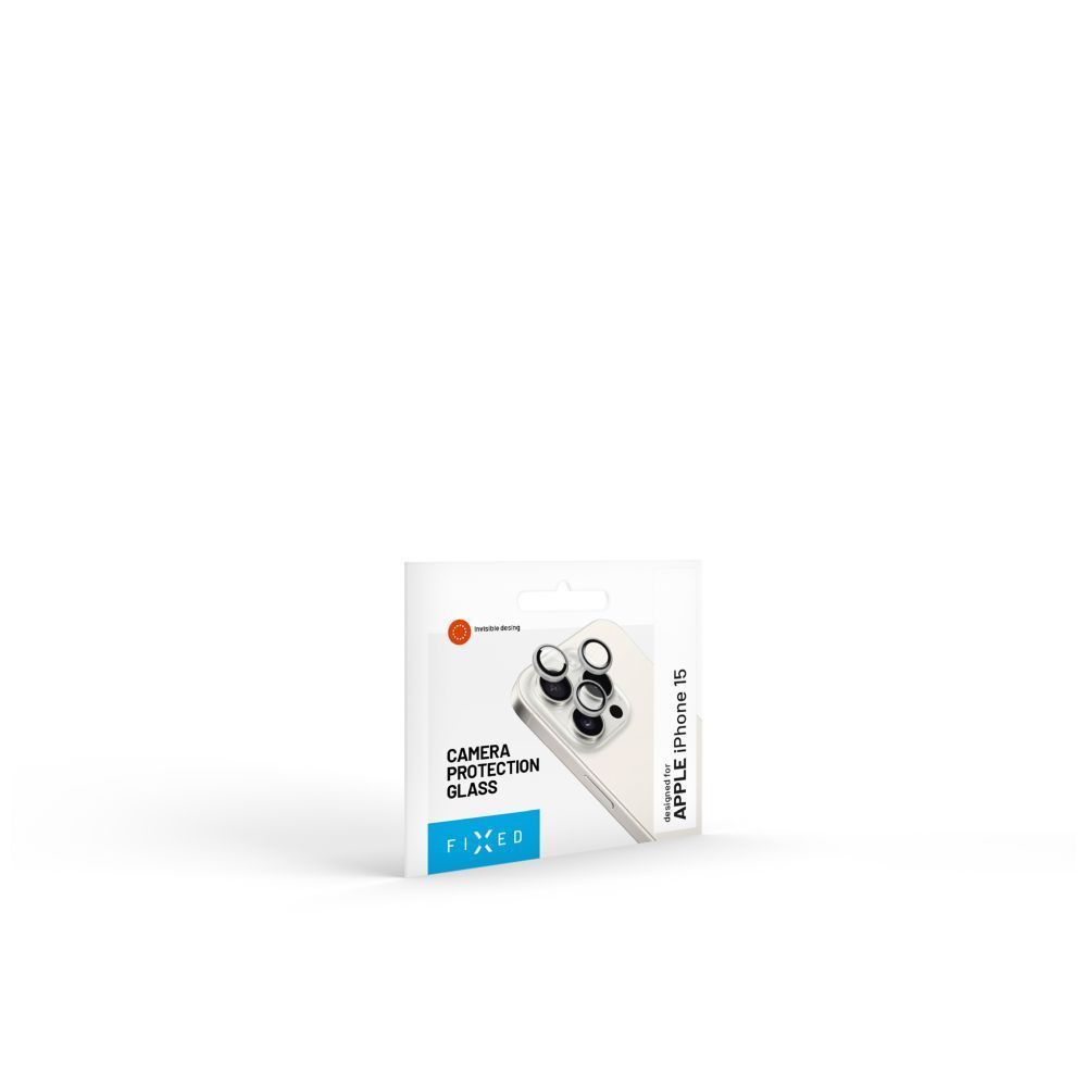 FIXED kamera lencsevédő Apple iPhone 16e, ezüst FIXED kamera lencsevédő Apple iPhone 16e, ezüst