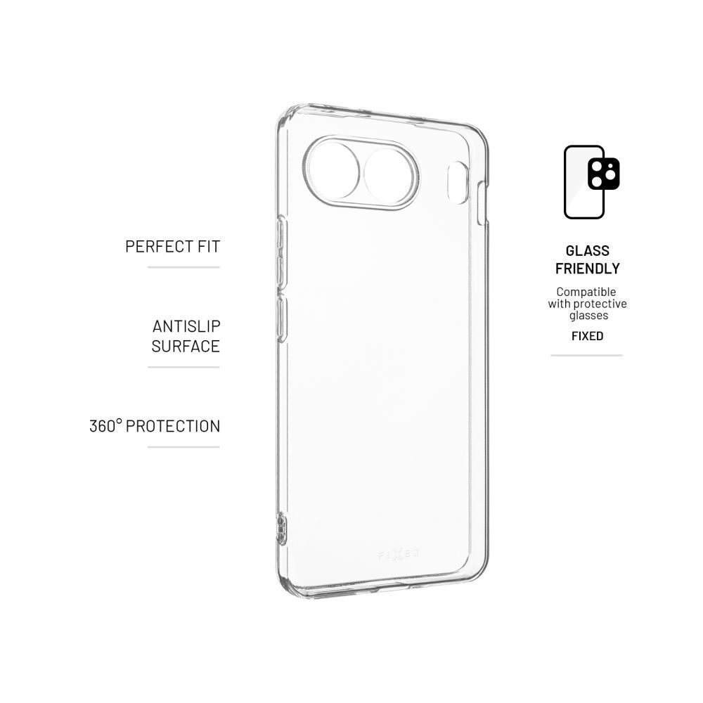 FIXED Story TPU gél tok OnePlus Nord 4, átlátszó