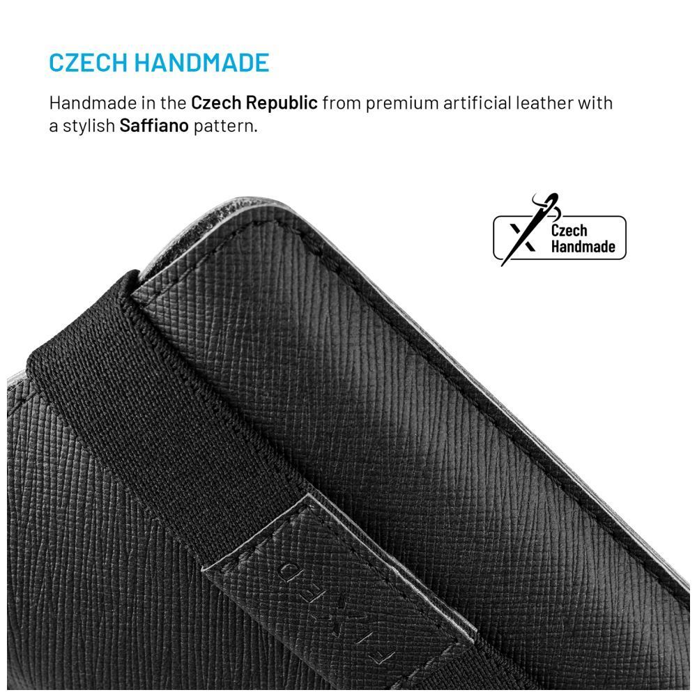 FIXED Lucca telefontok 6,3", fekete