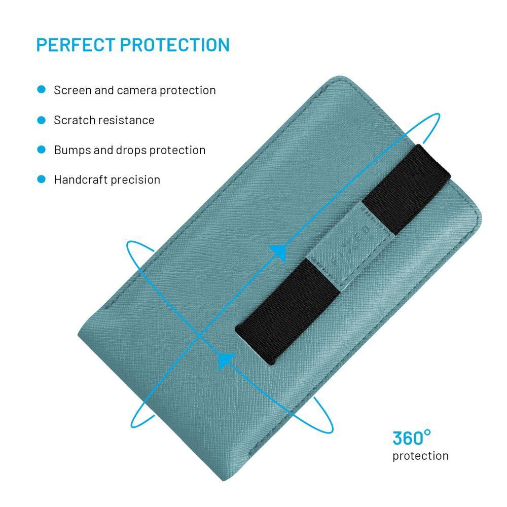 FIXED Lucca telefontok 6,3", világos türkiz