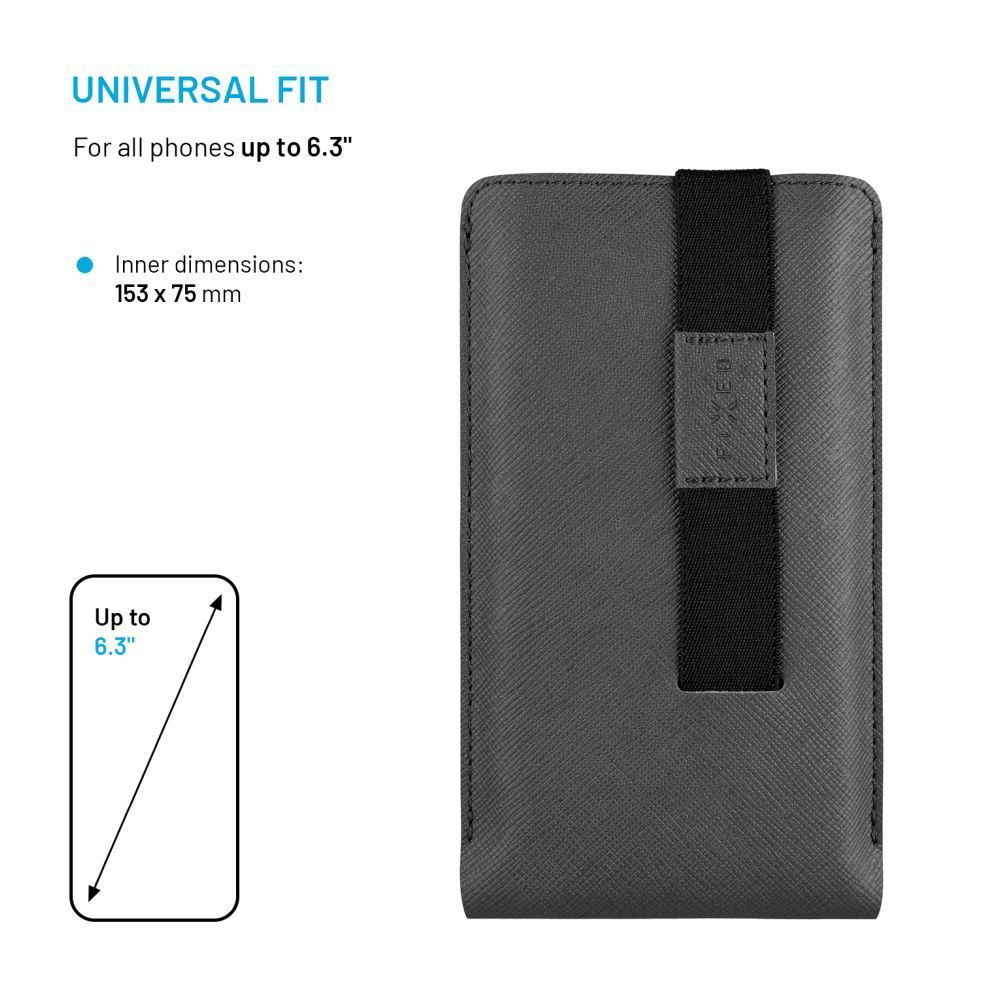 FIXED Lucca telefontok 6,3", szürke