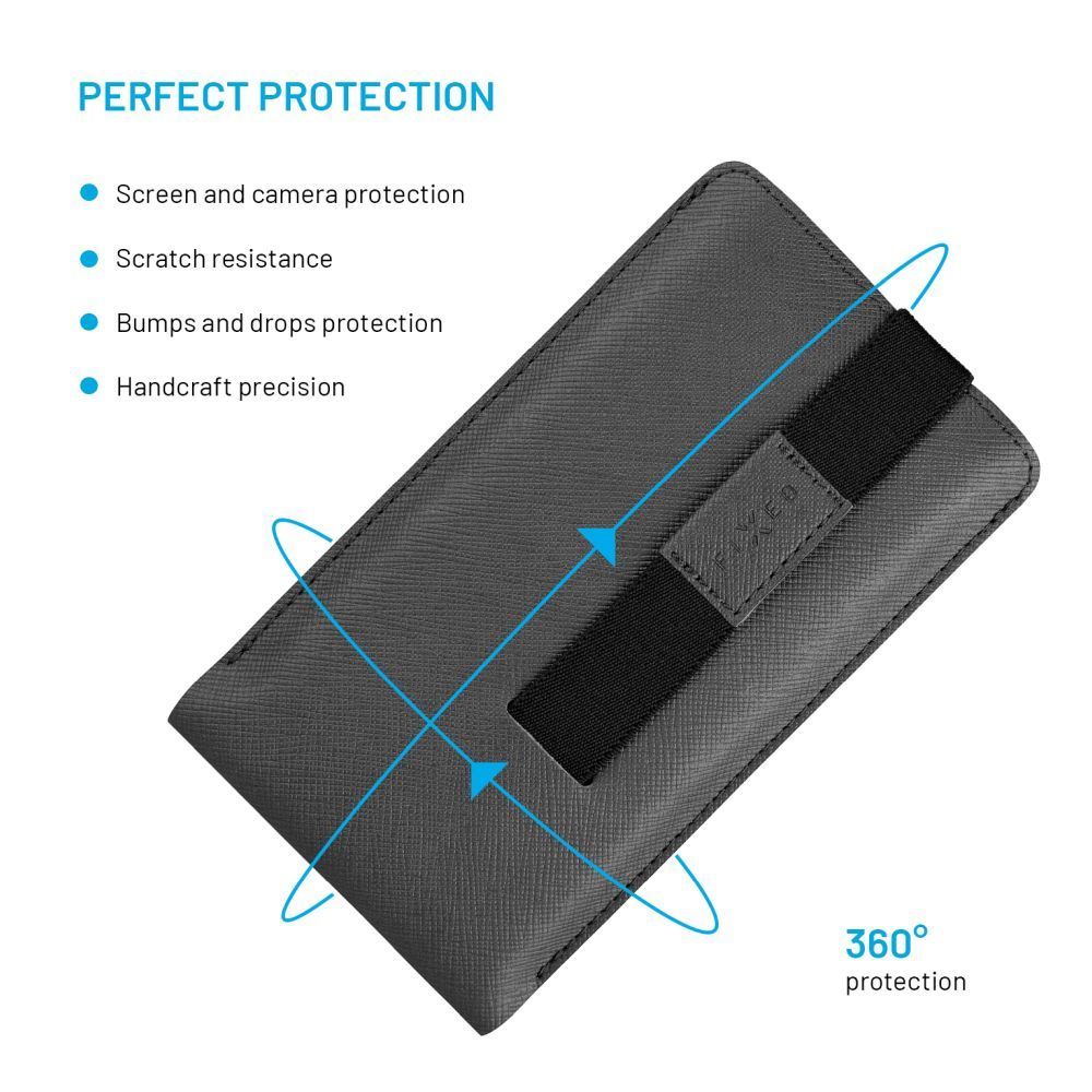 FIXED Lucca telefontok 6,3", szürke