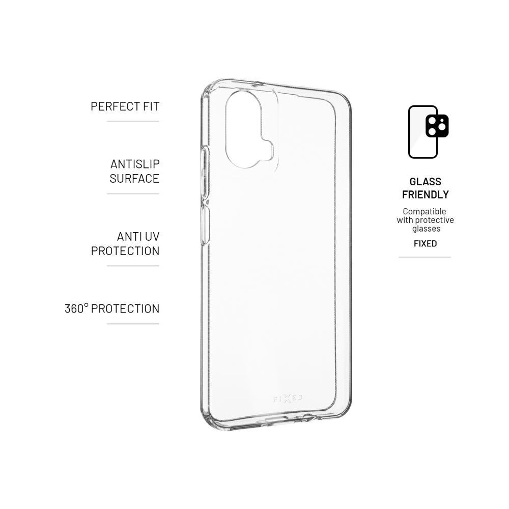 FIXED TPU gél tok a Motorola Moto G34 5G készülékhez, átlátszó FIXTCC-1295 FIXED TPU gél tok a Motorola Moto G34 5G készülékhez, átlátszó FIXTCC-1295