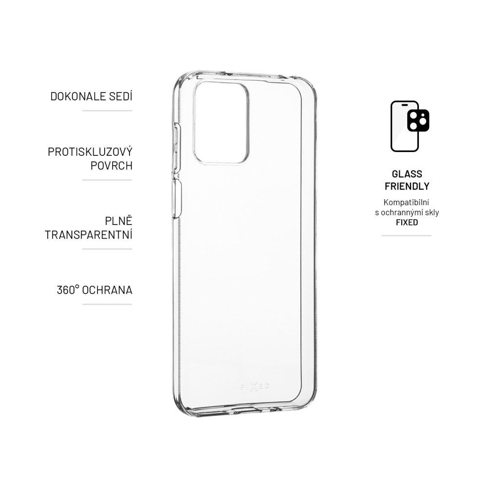 FIXED TPU Gel Case for Motorola Moto G13, clear FIXED TPU Gel Case for Motorola Moto G13, clear