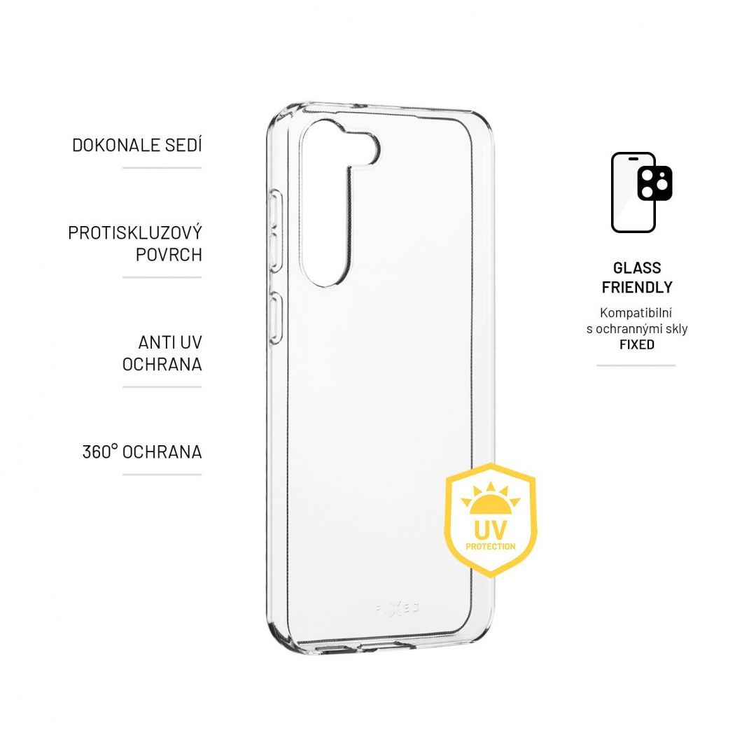 FIXED Slim AntiUV for Samsung Galaxy S23, clear FIXED Slim AntiUV for Samsung Galaxy S23, clear