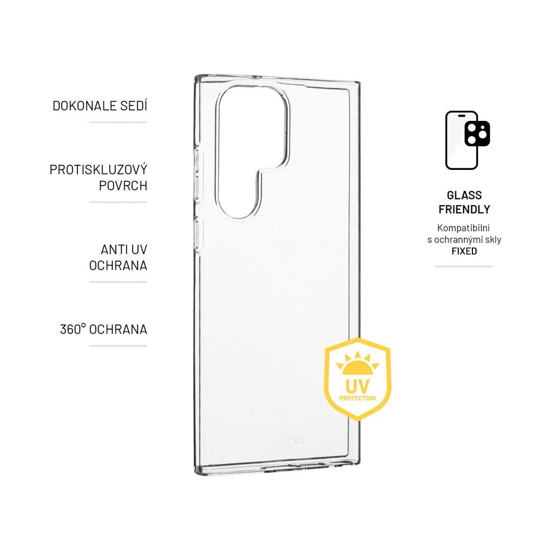 FIXED Slim AntiUV for Samsung Galaxy S23 Ultra, clear FIXED Slim AntiUV for Samsung Galaxy S23 Ultra, clear