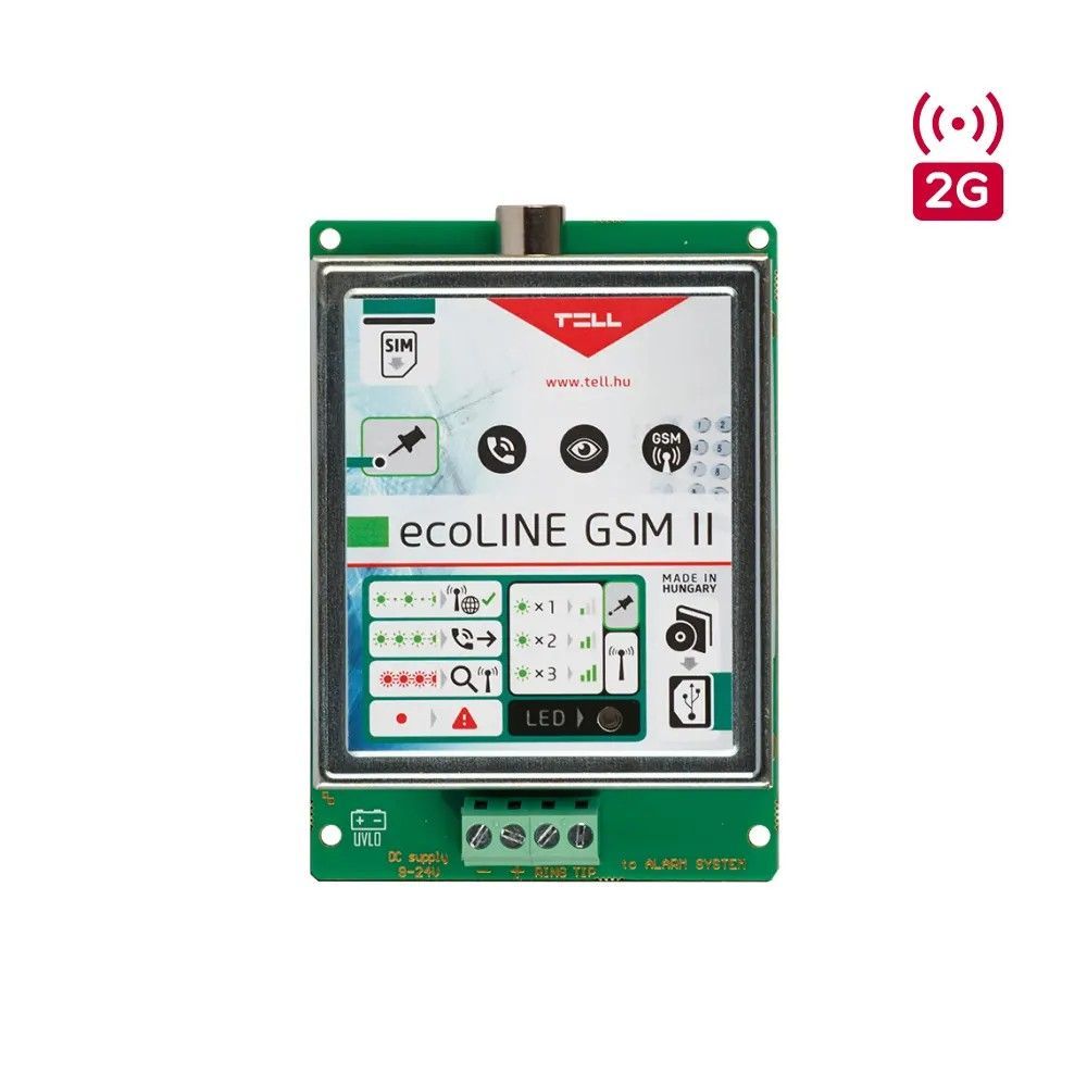 Tell ecoLINE GSM II - 2G Tell ecoLINE GSM II - 2G