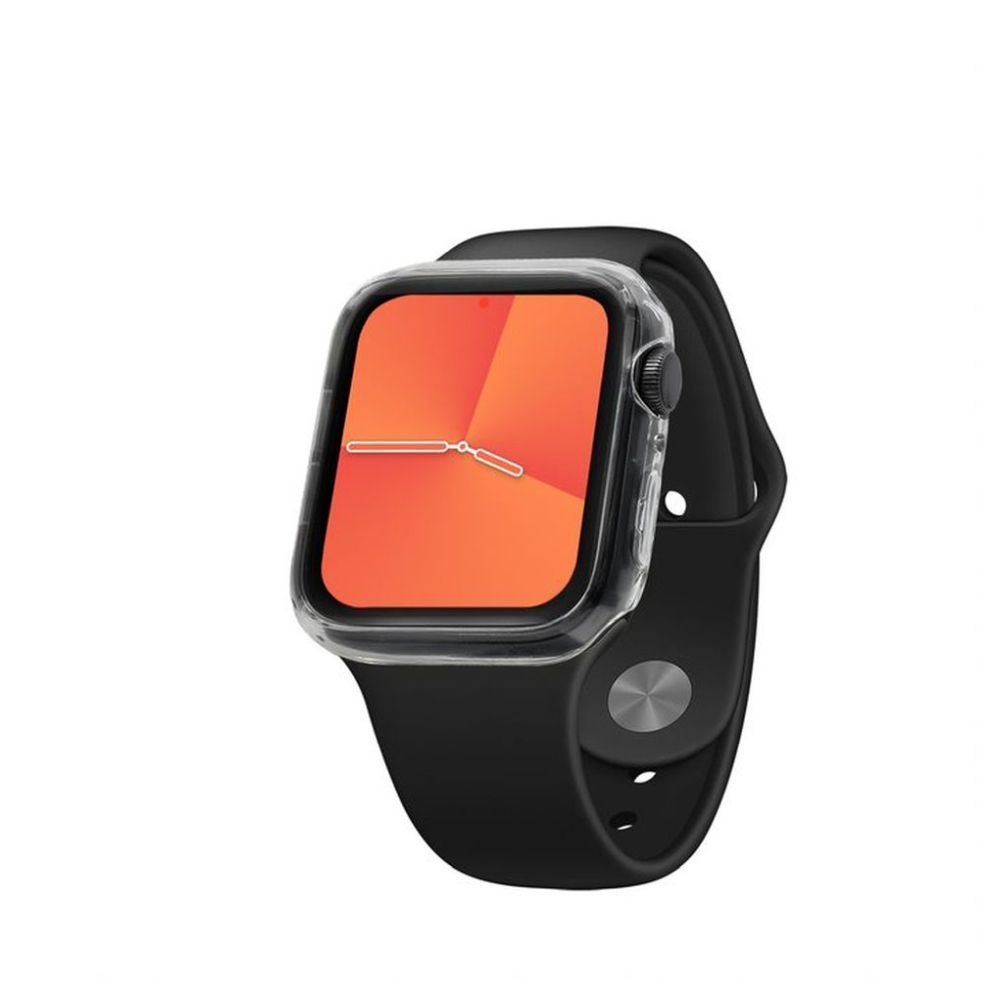 FIXED TPU gél tok az Apple Watch Series 9 41mm-es okosórához, átlátszó FIXED TPU gél tok az Apple Watch Series 9 41mm-es okosórához, átlátszó