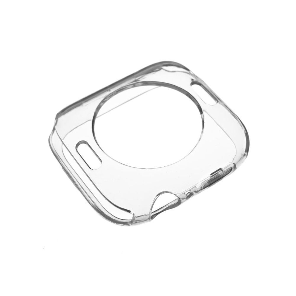 FIXED TPU gél tok az Apple Watch Series 9 45mm-es okosórához, átlátszó