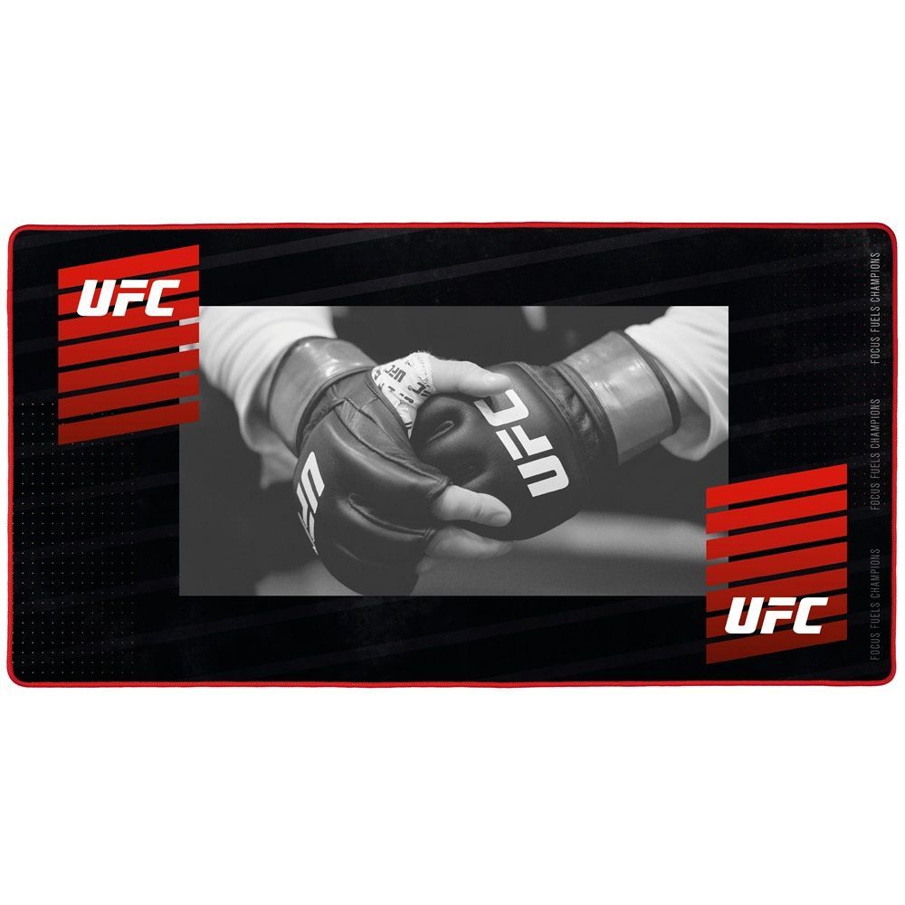 KONIX UFC Egérpad Black/Red KONIX UFC Egérpad Black/Red