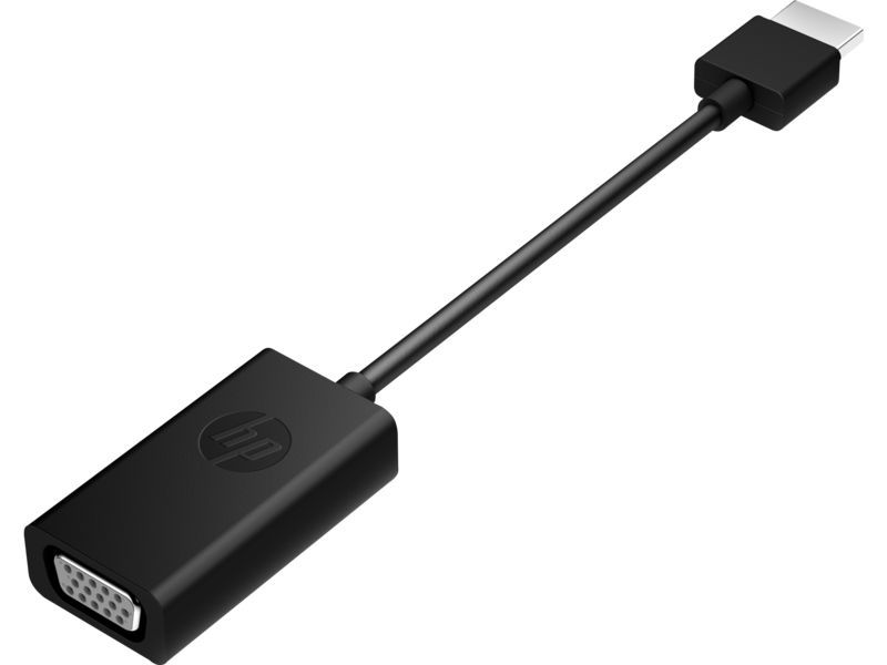 HP HDMI to VGA Cable Adapter Black HP HDMI to VGA Cable Adapter Black