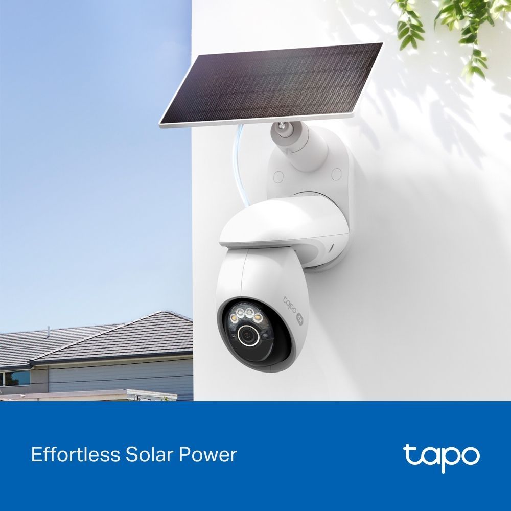 TP-Link Tapo C660 KIT Solar-Powered Pan/Tilt Security Camera Kit TP-Link Tapo C660 KIT Solar-Powered Pan/Tilt Security Camera Kit
