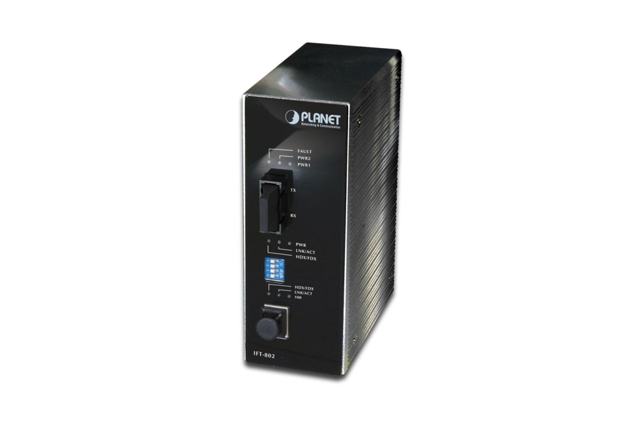 Planet PLANET Industrial Fast Ethernet Media Converter Planet PLANET Industrial Fast Ethernet Media Converter
