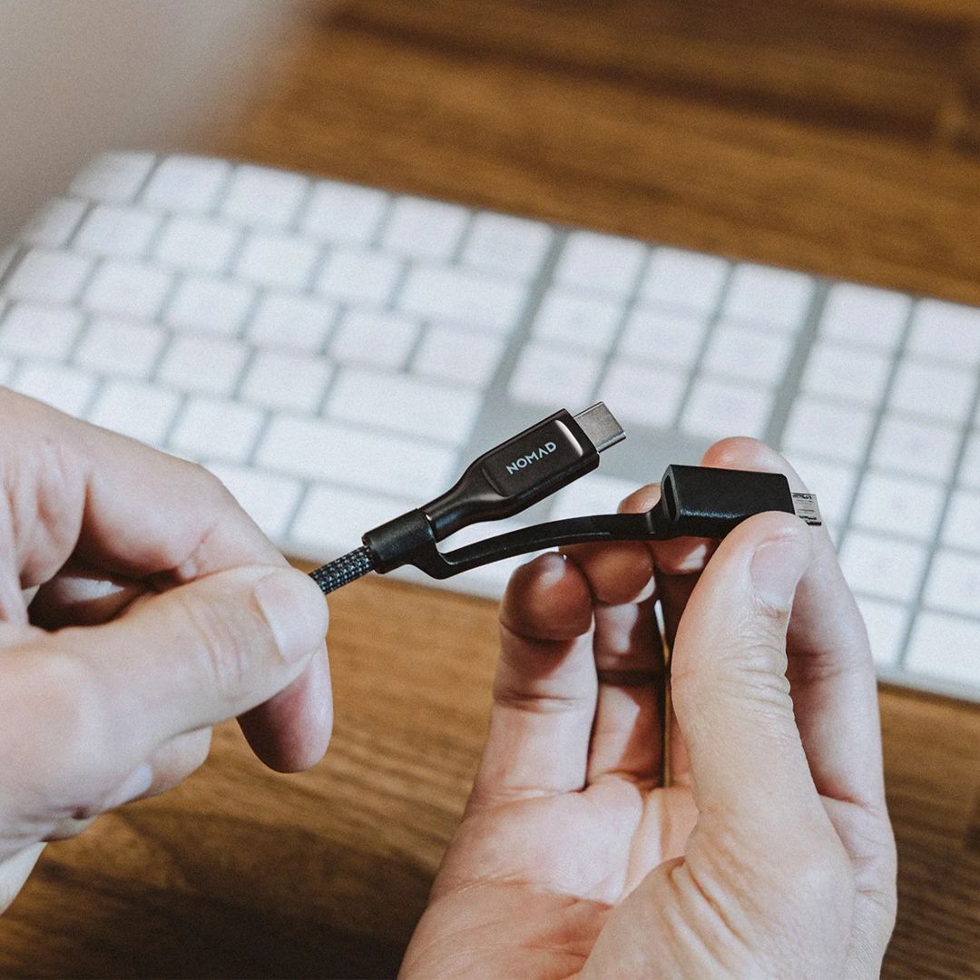 Nomad Universal Kevlar Cable USB-C 1,5m Carbide