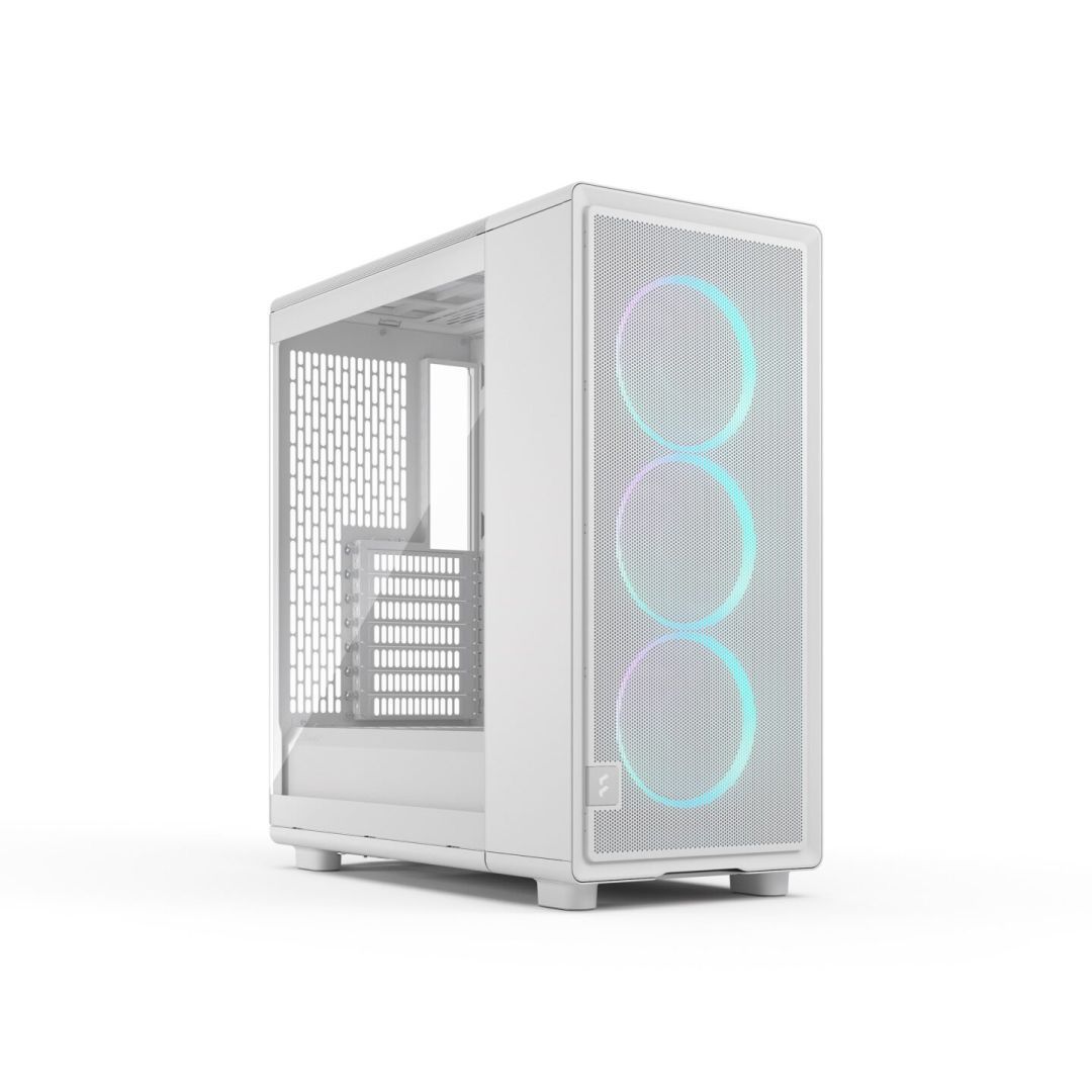Fractal Design Epoch Tempered Glass White RGB Clear Tint