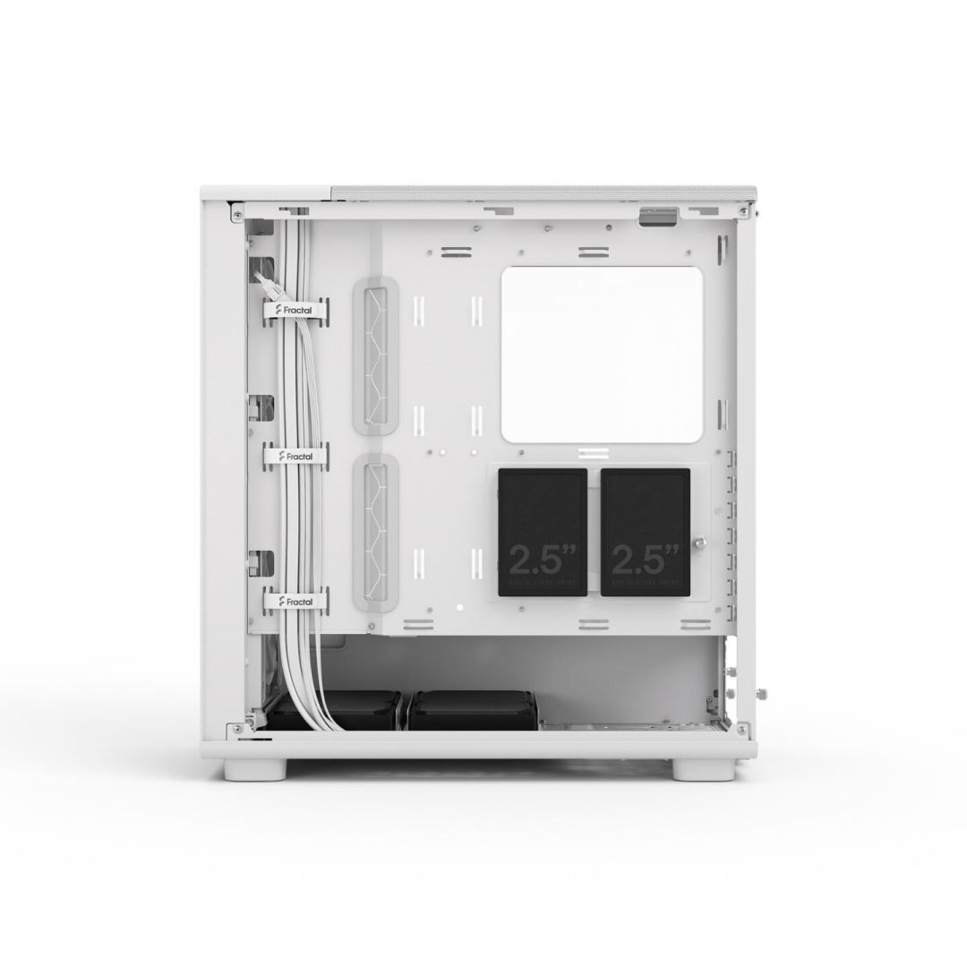 Fractal Design Epoch Tempered Glass White Clear Tint Fractal Design Epoch Tempered Glass White Clear Tint