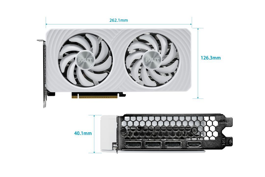 Palit GeForce RTX5060 8GB DDR7 White OC