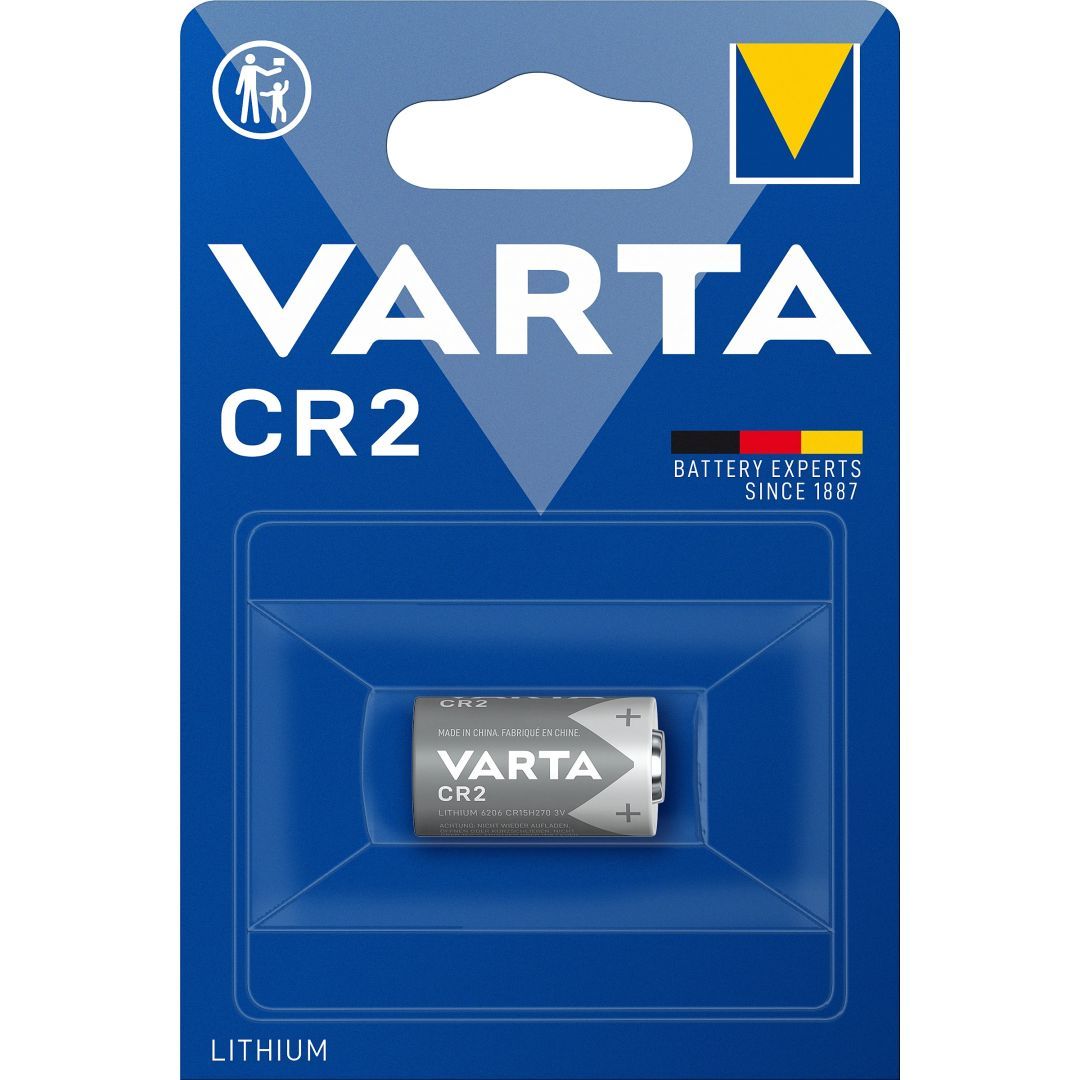 Varta CR2 Lítium Elem 1db/csomag Varta CR2 Lítium Elem 1db/csomag