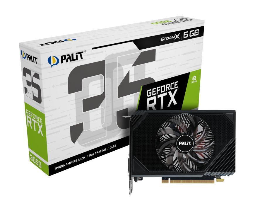 Palit GeForce RTX3050 6GB DDR6 StormX Palit GeForce RTX3050 6GB DDR6 StormX