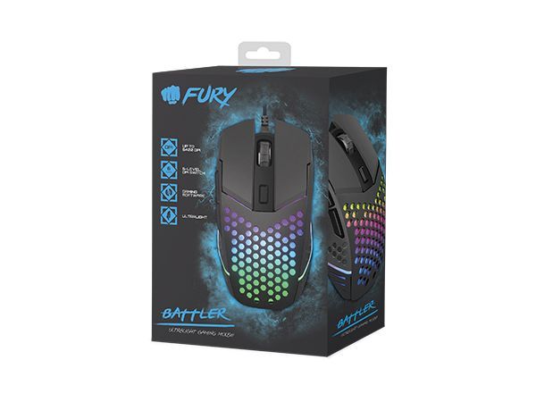 FURY Battler Gaming Mouse Black FURY Battler Gaming Mouse Black