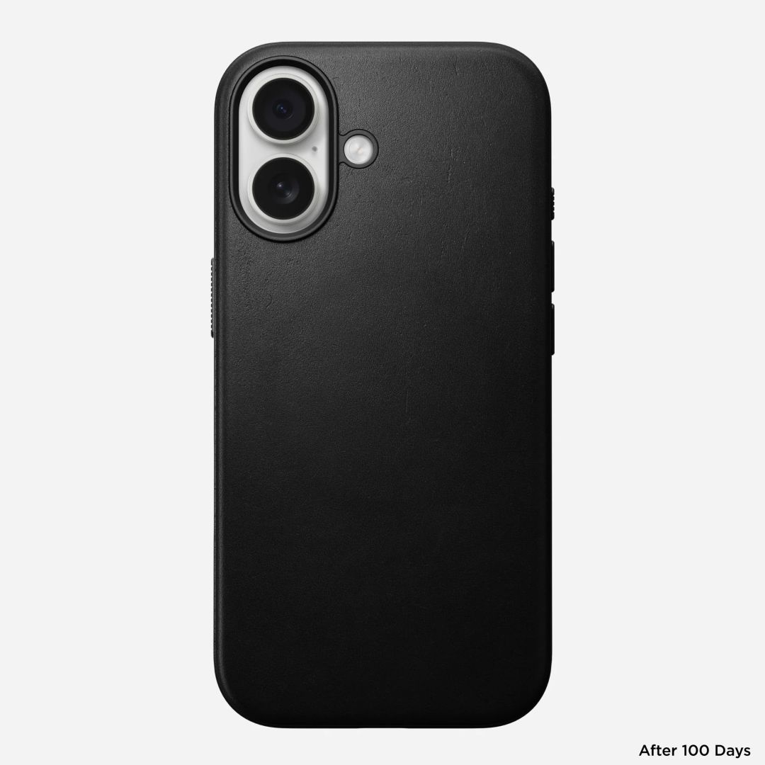 Nomad Modern Leather Case for iPhone 17 Black Nomad Modern Leather Case for iPhone 17 Black