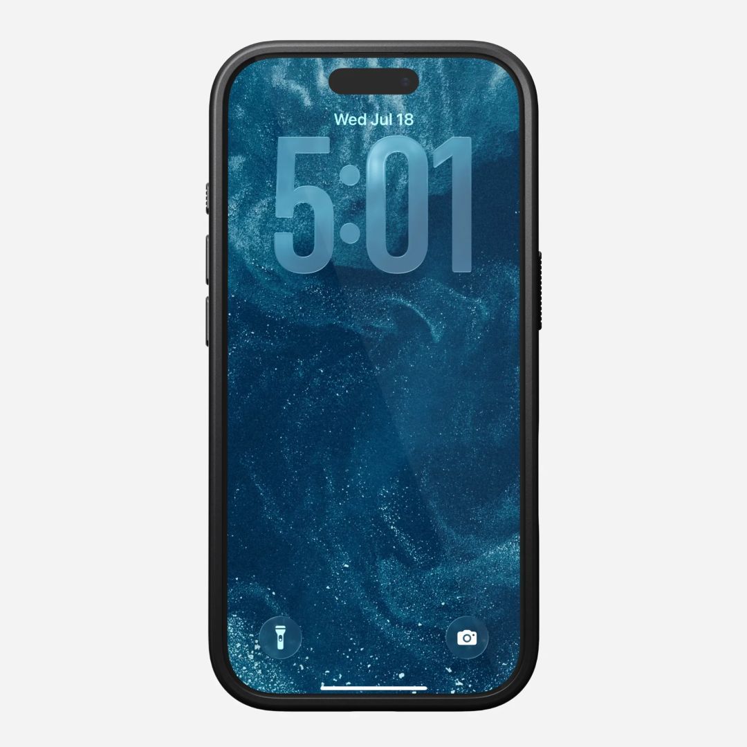 Nomad Modern Leather Case for iPhone 17 Black Nomad Modern Leather Case for iPhone 17 Black