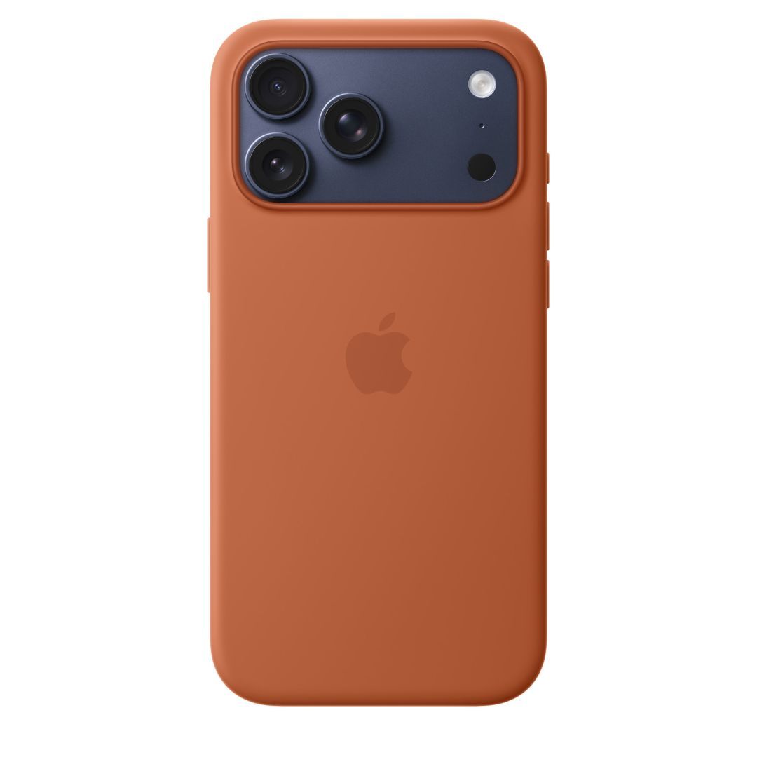 Apple iPhone 17 Pro Max Silicone Case with MagSafe Terra Cotta