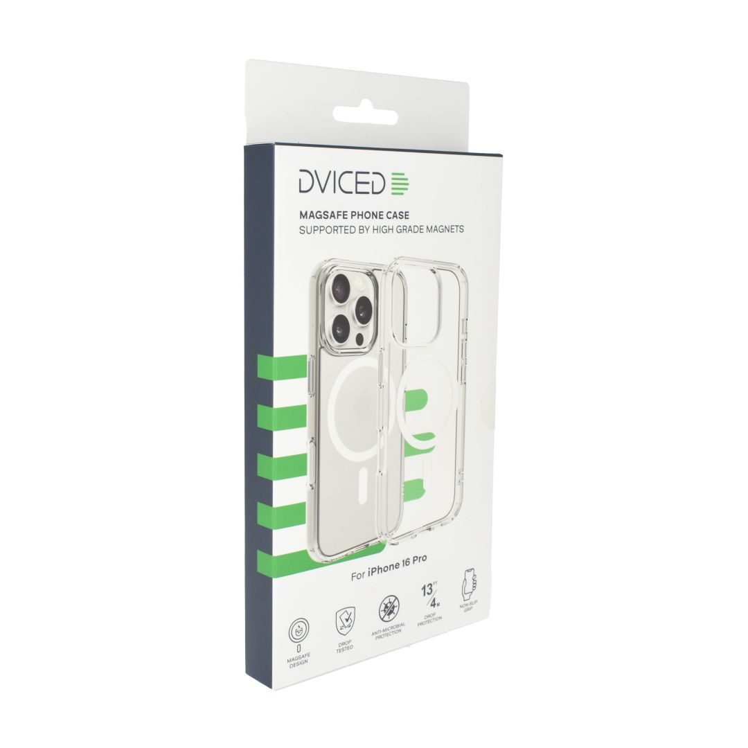 Dviced Magsafe iPhone 16 Pro clear case White Dviced Magsafe iPhone 16 Pro clear case White
