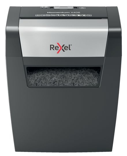 Rexel Momentum X406 Iratmegsemmisítő Black Rexel Momentum X406 Iratmegsemmisítő Black