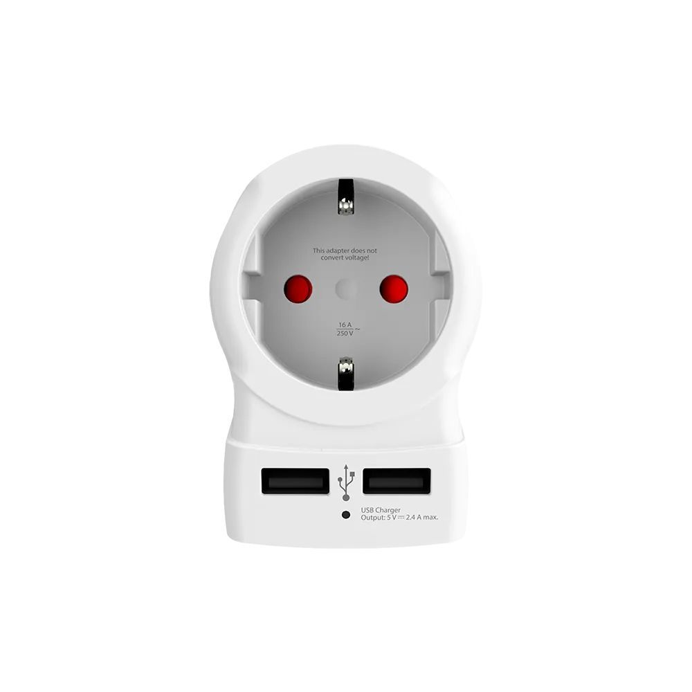 SKROSS Hálózati Elosztó 1DIN Fali White