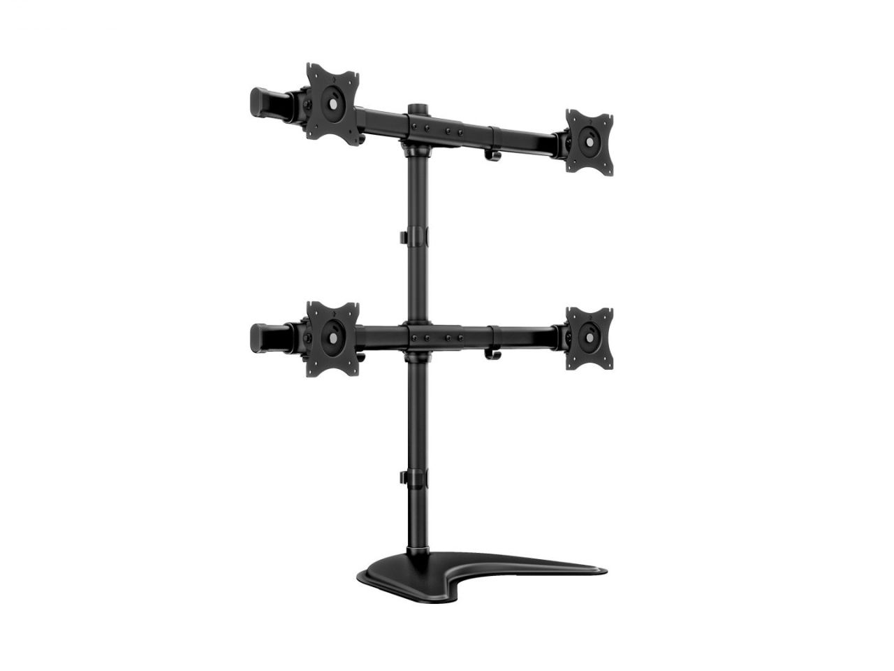 Multibrackets M Deskstand Basic Quad 15-27" Black Multibrackets M Deskstand Basic Quad 15-27" Black