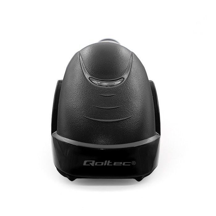 Qoltec Lézer vonalkódolvasó 1D | 2D USB Black Qoltec Lézer vonalkódolvasó 1D | 2D USB Black