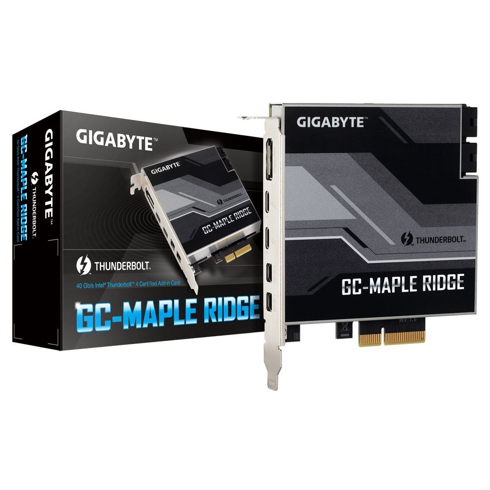 Gigabyte GC-MAPLE RIDGE Thunderbolt Add-in Card Gigabyte GC-MAPLE RIDGE Thunderbolt Add-in Card