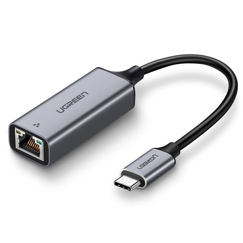 UGREEN USB-C Ethernet Adapter Grey UGREEN USB-C Ethernet Adapter Grey