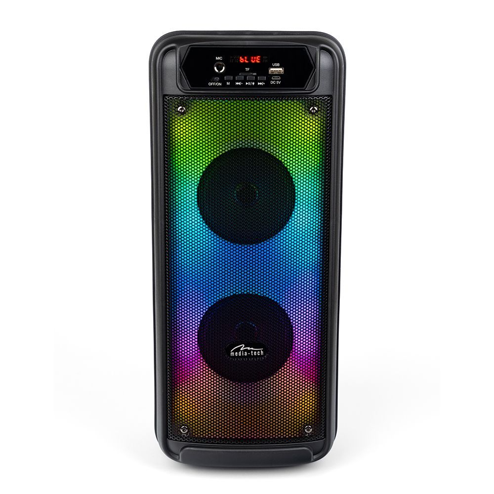 Media-Tech MT3177 Flamebox Up RGB Bluetooth Speaker Black Media-Tech MT3177 Flamebox Up RGB Bluetooth Speaker Black