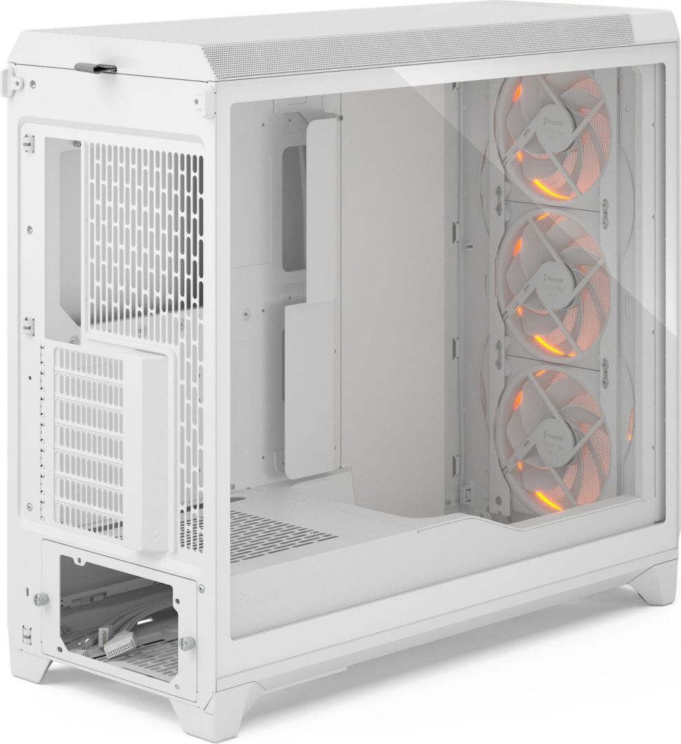 Fractal Design Meshify 3 XL Tempered Glass RGB Clear Tint White