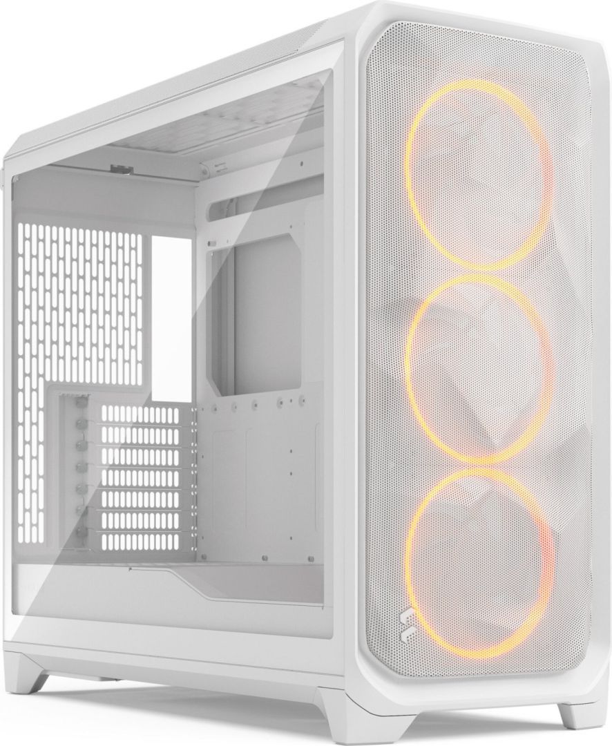 Fractal Design Meshify 3 XL Tempered Glass RGB Clear Tint White