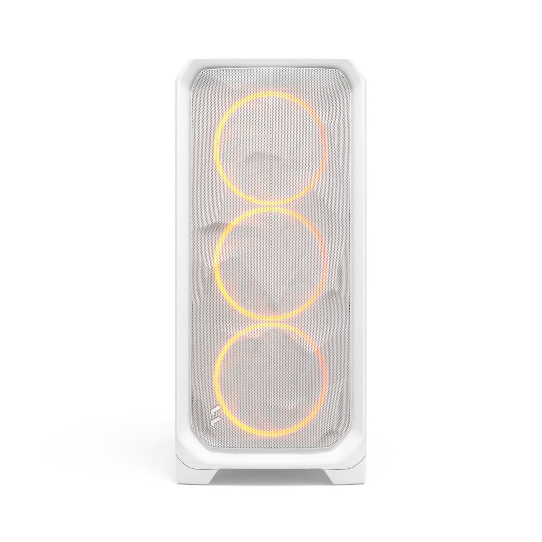 Fractal Design Meshify 3 Tempered Glass RGB Clear Tint White Fractal Design Meshify 3 Tempered Glass RGB Clear Tint White