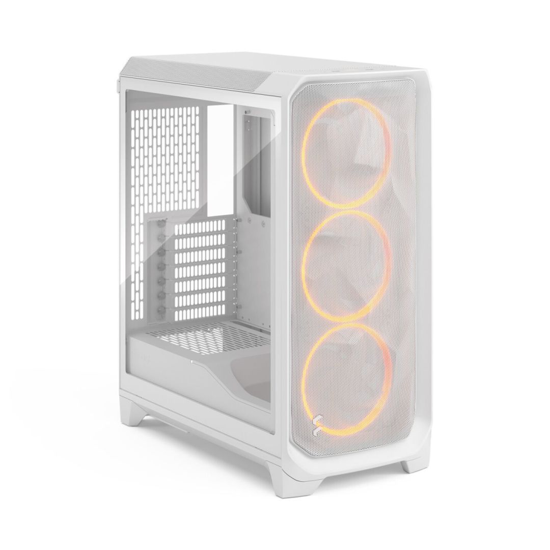 Fractal Design Meshify 3 Tempered Glass RGB Clear Tint White Fractal Design Meshify 3 Tempered Glass RGB Clear Tint White