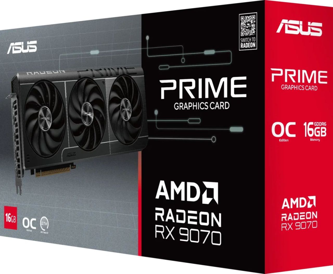 Asus PRIME-RX9070-O16G-EVO